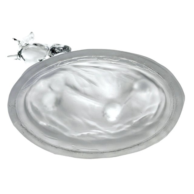 Transparent Cristal d'Arques Elephant Figurine 24% Lead Crystal For Sale - Image 8 of 8