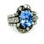 1980s Paul Matthews Victorian Revival Platinum Ring With Gia Certified 6.67ct Ceylon Sapphire & Diamonds, Size 6.5 For Sale - Image 15 of 17