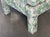 Late 20th Century 80s/90s Postmodern Parsons Style Arm Chairs, Vintage Lounge Chair, Modern Club Chair, Floral For Sale - Image 5 of 8