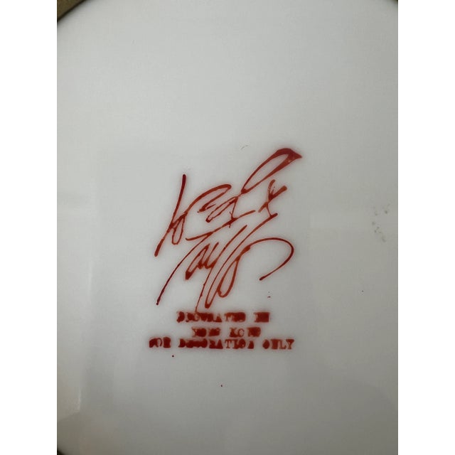 Mid 20th Century Mid 20th Century Elephant Porcelain and Brass Bowl Expressly for Lord and Taylor For Sale - Image 5 of 5