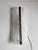 Trasparent Venied-White "Alabastro" Murano glass wall sconces with Metal frame on view in chrome. A jewel of hight italian...