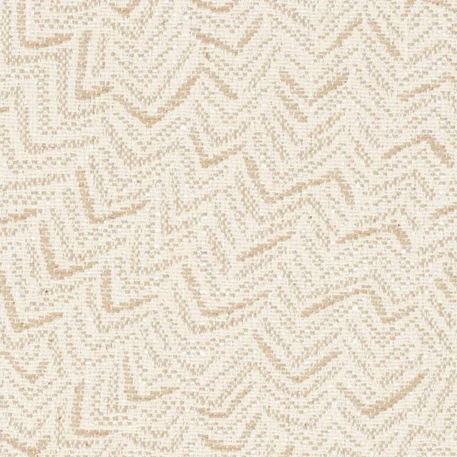 Schumacher Adagio Fabric in Natural For Sale