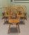 Set of 8 Light Coloured 1960s Ercol Windsor Dining Chairs The chairs are made in beech and elm, a classic design in the...