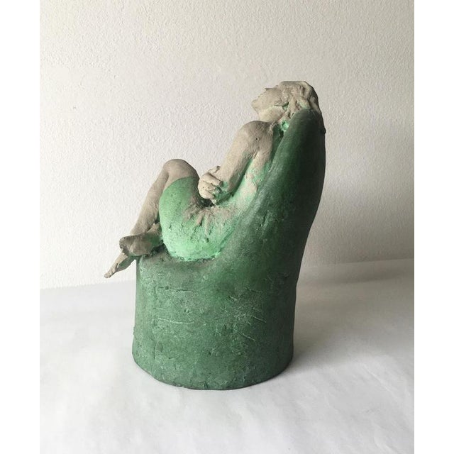 Vintage Italian Bronze Sculpture by Marco Cornini, 1998 For Sale - Image 10 of 18
