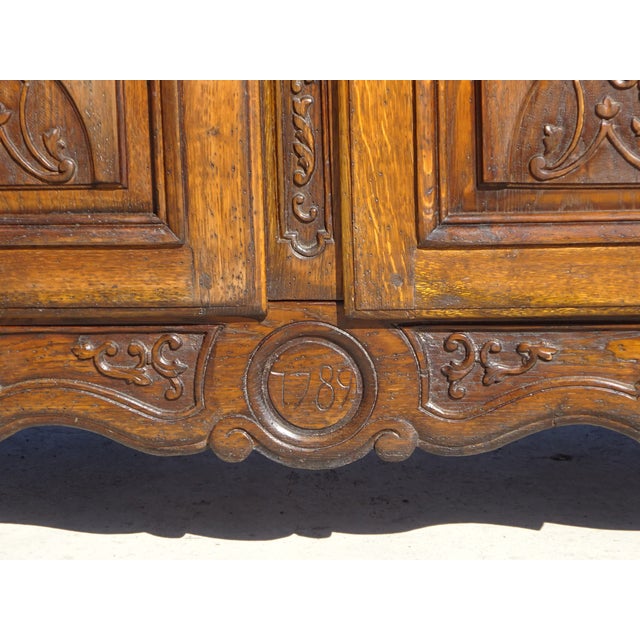 Renaissance-Style Wardrobe in Oak, 1950s For Sale - Image 13 of 18