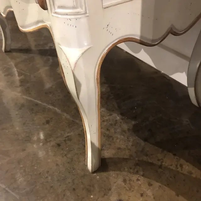 Vintage Italian Louis XV Style Two Drawer Chest For Sale - Image 12 of 13