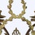 Pair of French Louis XV Laurel Wreath Bronze Double Candle Electric Wall Sconces C1900 For Sale - Image 10 of 12