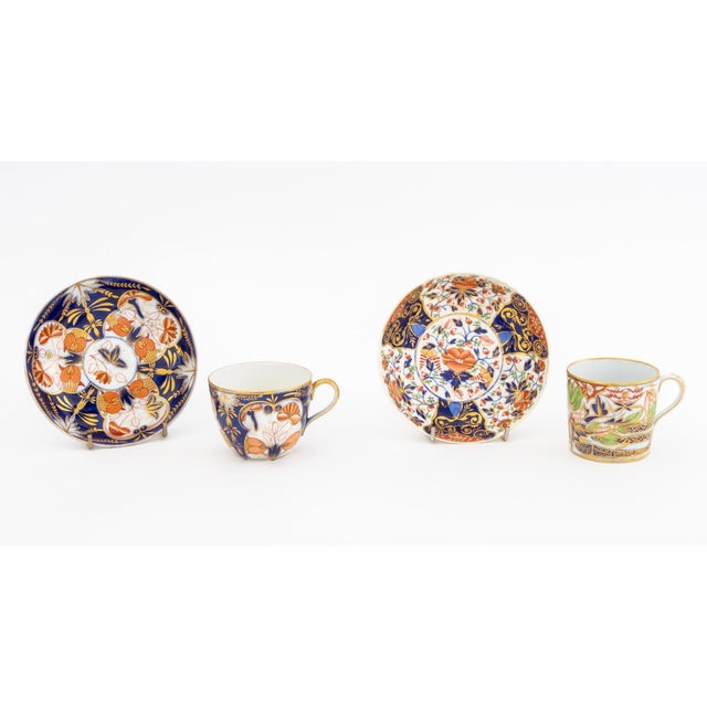 English Imari Style Assembled Partial Service, 36 Pieces, 19th Century For Sale - Image 9 of 18