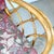 Vintage Palm Beach Style Rattan Sofa With Architectural Lattice Back For Sale - Image 12 of 18