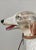 Mid-Century Modern Life Size Glazed Porcelain Borzoi Dog Statue Made in Italy, Circa 1960 For Sale - Image 3 of 13