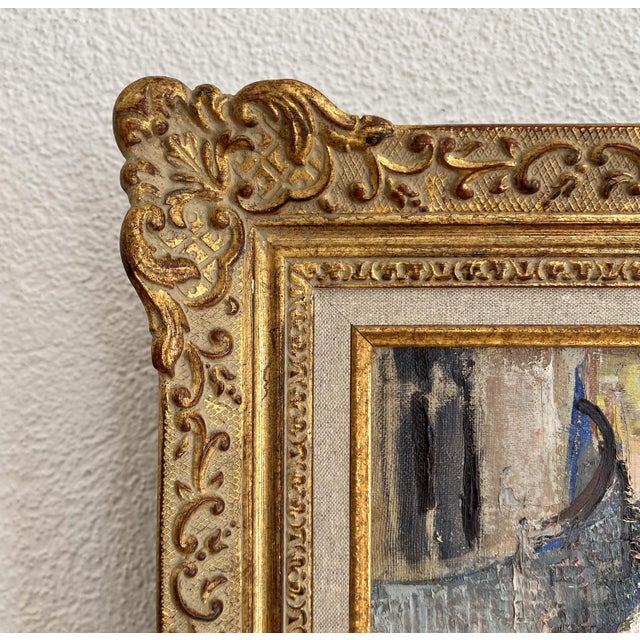 René Guinand, Festivities in the Town in Geneva, Oil on Canvas, 1919, Framed For Sale - Image 14 of 18