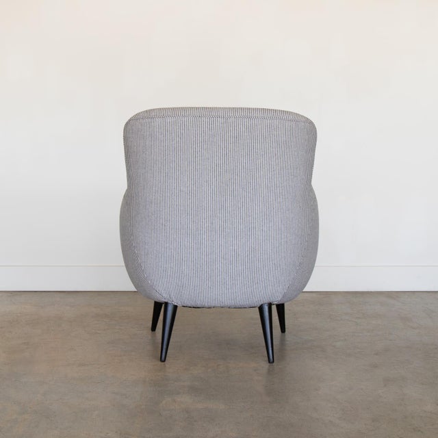 1960s Italian Upholstered Chair For Sale - Image 10 of 14