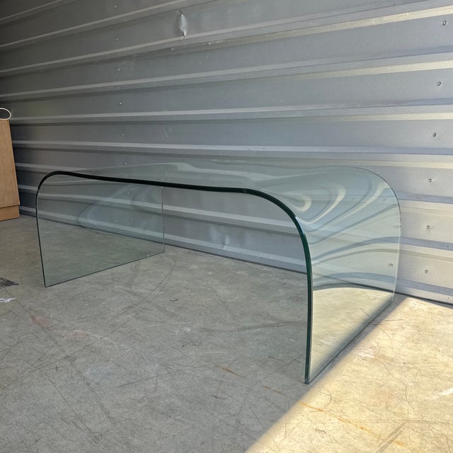 Fiam Italia 1980s Glass Coffee Table in the Style of Angelo Cortesi For Sale - Image 4 of 12