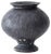 Stamnos Anthracita Stoneware Vase by Raquel Vidal and Pedro Paz For Sale