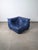 Vintage Togo Corner Sofa in French Blue Leather by Michel Ducaroy for Ligne Roset, 1980s For Sale - Image 12 of 16