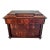 Early 19th Century Biedermeier Period Flame Mahogany Chest of Drawers For Sale