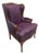 French Provincial Wing Back Chair For Sale
