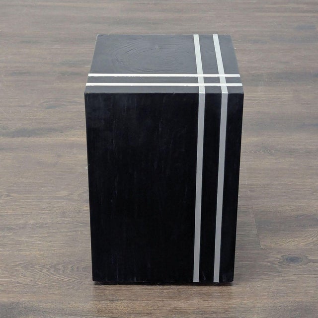 Modern Four Hands Kessler Stool For Sale - Image 3 of 8
