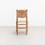 Mid-Century Modern Wood Rattan Chair, 1980s For Sale - Image 9 of 18