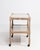 French Oak Bar Cart on Casters France 1950s For Sale - Image 11 of 12