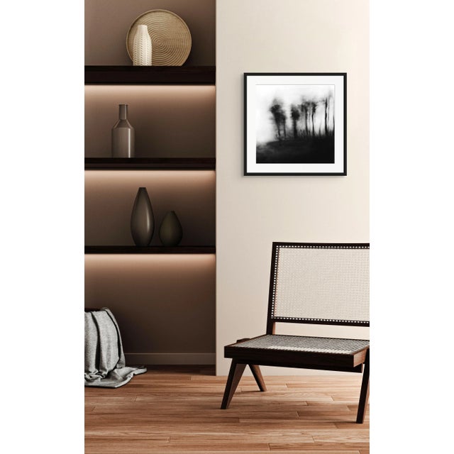 Blurred Landscape No. 5 is an original black and white photograph from a contemplative series exploring atmosphere,...