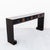 Early 20th Century Chinese Ming-Style Black Lacquer Console Table For Sale - Image 11 of 14