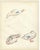 Grace Spongberg (American, 1906-1992) drawings of a duck, oil pastel on paper; estate stamp on reverse. Grace Spongberg...