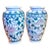 Hand-Painted Chinese Chinoiserie Floral Vases - A Pair For Sale