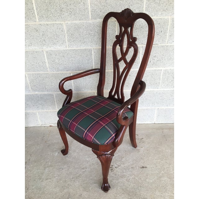 Ethan Allen 18th Century Collection Mahogany Dining Chairs Set of 6