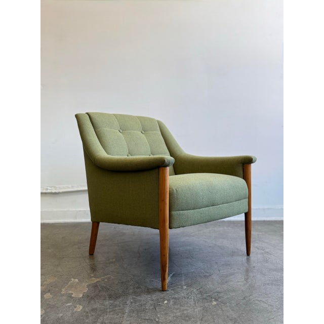 Green 1960s Mid Century Modern Lounge Chair For Sale - Image 8 of 12