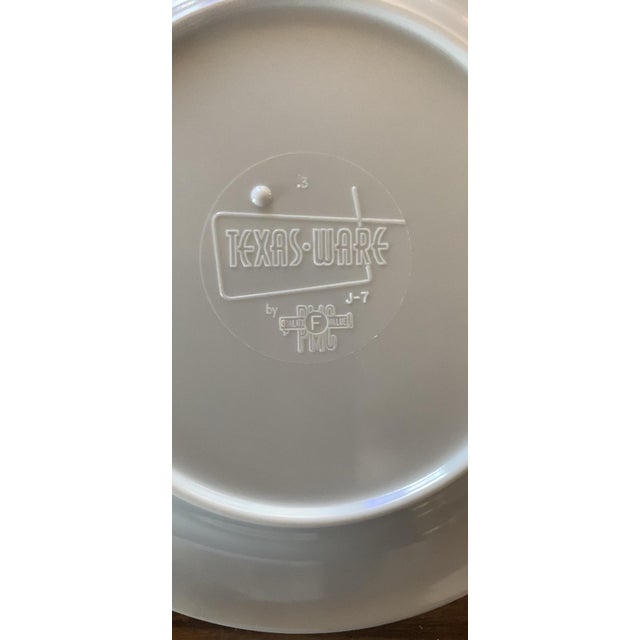 Mid-Century Modern Mid Century Modern Texas Ware Dishes Atomic Design in Blues For Sale - Image 3 of 5