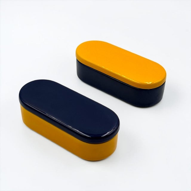 1970s Ceramic Desk Accessories by Pino Spagnolo for Sicart, Italy, 1970s, Set of 6 For Sale - Image 5 of 17