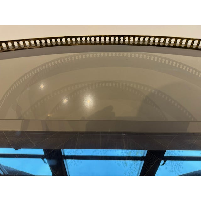 Gold Parisian High Quality Brass Coffee Table, 1925 For Sale - Image 8 of 11