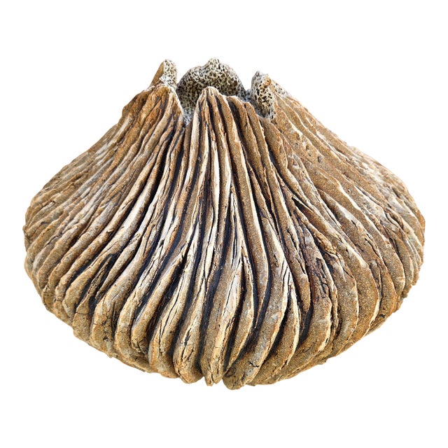 1990s Anne Goldman Rock Stoneware Vase/Vessel Coastal Sculpture For Sale