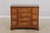 Age: Approx. 30 Years Old Details: Mahogany English George III Style Gorgeous Burl Walnut Front Flip Front Bracket Feet...