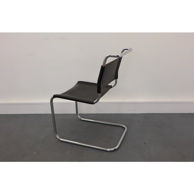 Animal Skin Vintage S33 Chairs by Mart Stam for Thonet, 1940s For Sale - Image 7 of 18