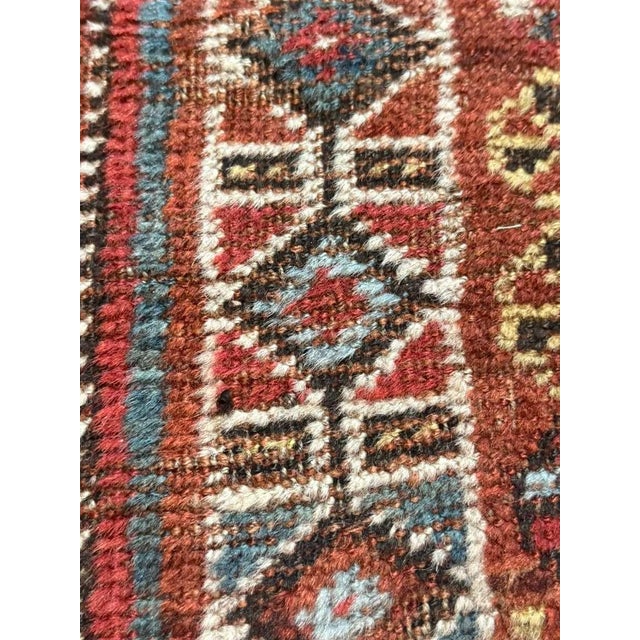 Red Antique Middle Eastern Baluch Tribal Rug, 1890s For Sale - Image 8 of 11
