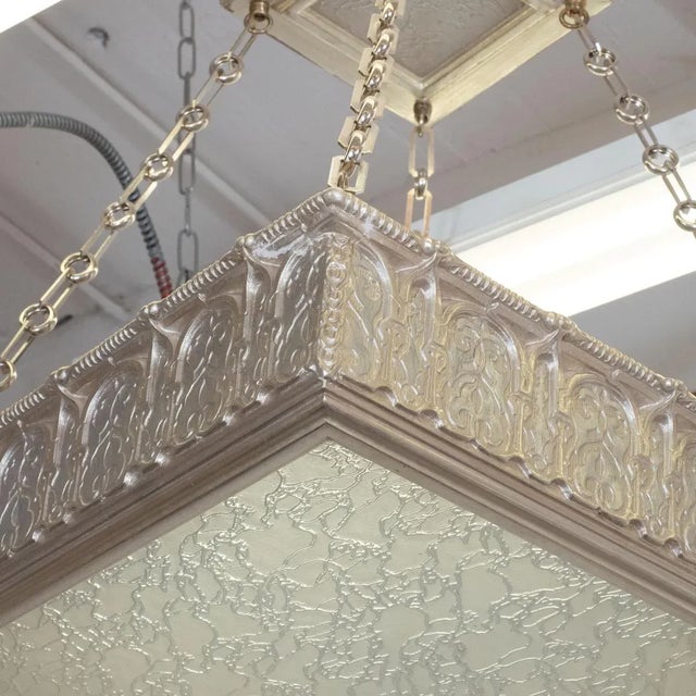 2000 - 2009 Giltwood Two-Tier Pendant by Carlos Villegas For Sale - Image 5 of 9