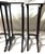 Set of 4 Antique Edwardian Quality Mahogany Nesting Tables For Sale - Image 11 of 12