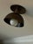 Kitchen Spotlights with Brown Shades and Brass Fittings, 2010s, Set of 2 For Sale - Image 3 of 12