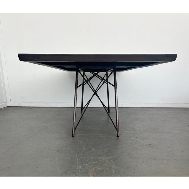 Restoration Hardware Four Hands Rocky Dining Table For Sale - Image 4 of 10