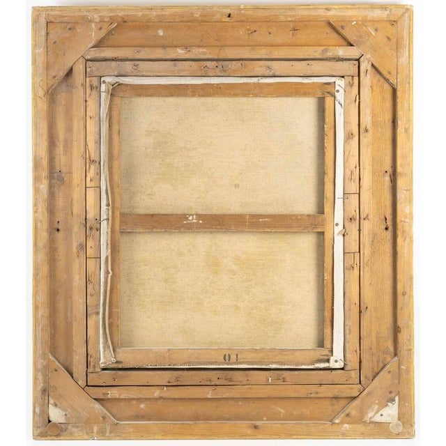 Young Girl with Her Bird, 19th Century, Oil on Canvas For Sale - Image 9 of 10