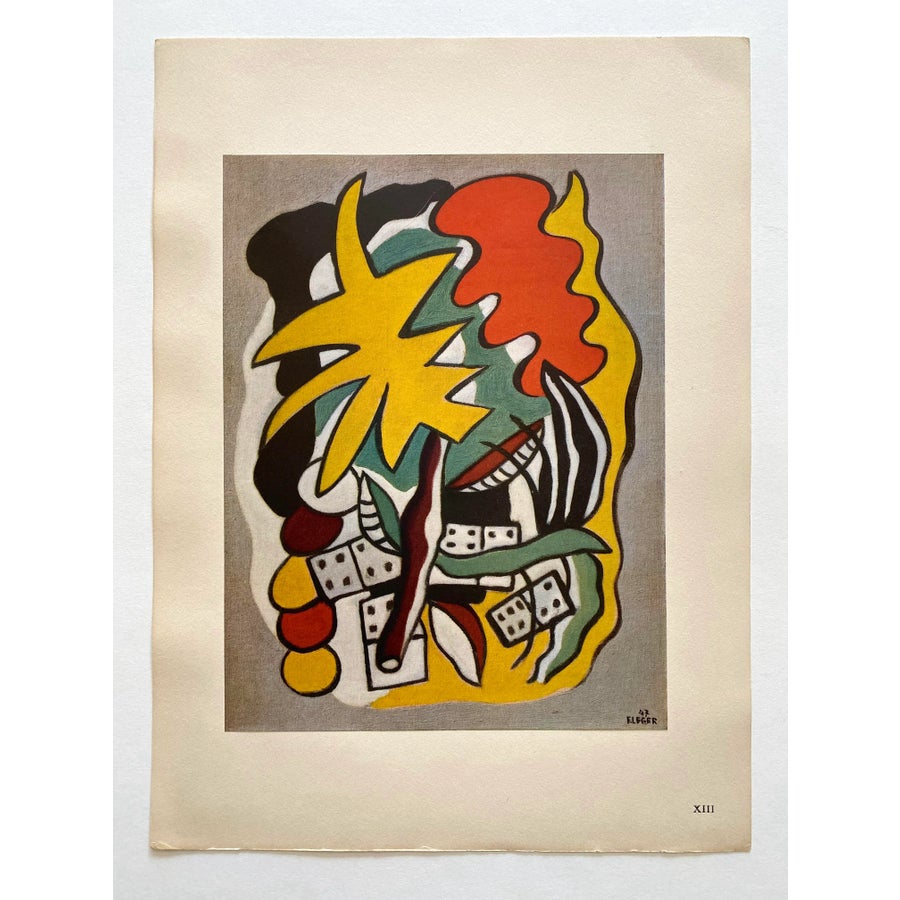 Fernand Leger Vintage 1948 Lmtd Edtn French Fine Art Lithograph