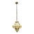 Wrought Iron and White Murano Glass Pendant Light, 1960s For Sale - Image 17 of 17