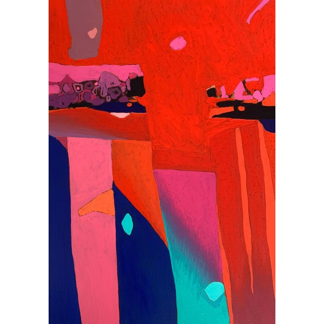 Contemporary Rafal Gadowski, Toucans 14, 2024, Oil on Canvas For Sale - Image 3 of 6