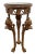 1970s Neoclassical Revival Empire Style Plant Stand Pedestal Griffins Paw Feet Tripod For Sale In Palm Springs - Image 6 of 11