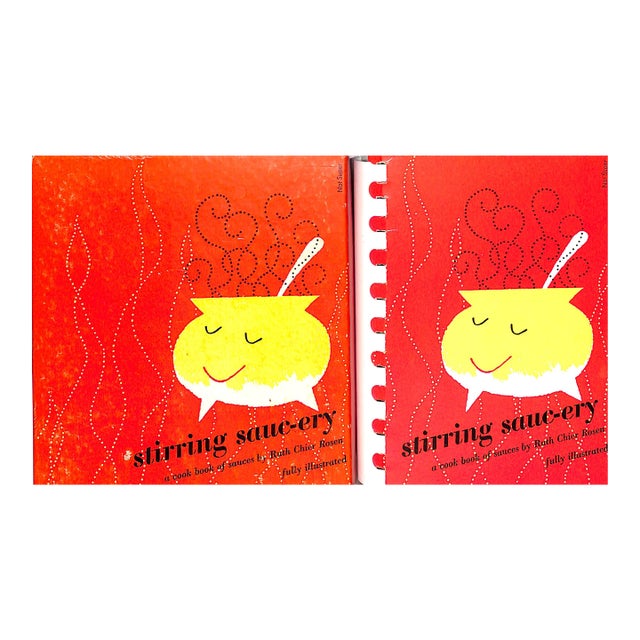 "Stirring Sauc-Ery: A Cook Book of Sauces" 1957 Rosen, Ruth Chier For Sale