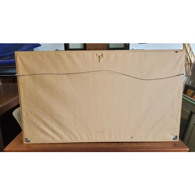 Vintage 1962 Original Etching Titled, Dated, Signed and Numbered "Moscow Symposium" #4/4 H By Artist Valoff For Sale - Image 11 of 13