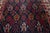 Red 19th Century North West Persian Botanic Handwoven Wool Rug For Sale - Image 8 of 9
