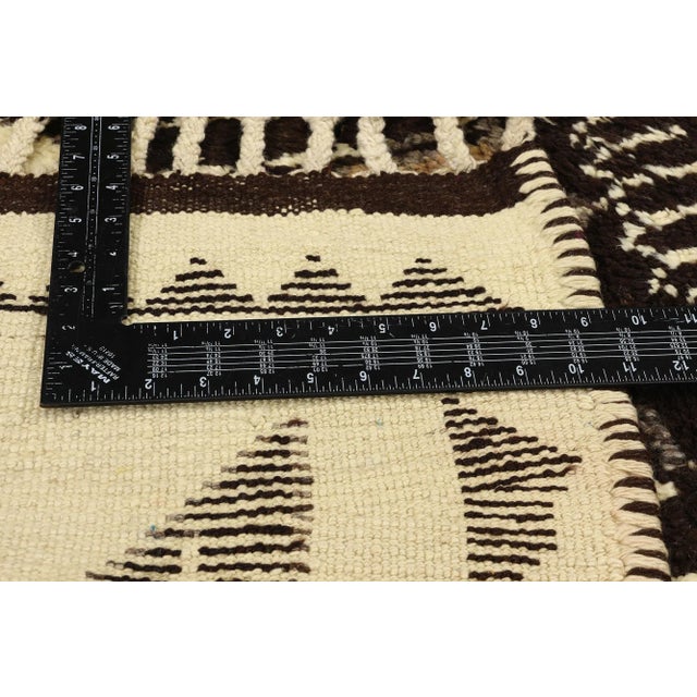 Vintage Kurdish Eagle Pictorial Rug Runner - 03'04 X 11'01 For Sale In Dallas - Image 6 of 9